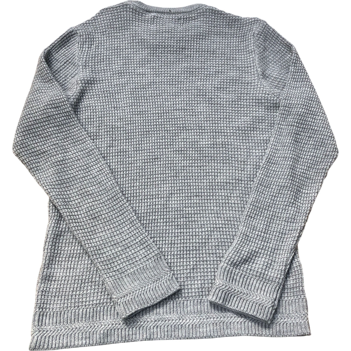 River Island Waffle Knit Jumper Grey