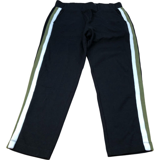 Baukjen Track Pants Size 12 Women's Black with Side Stripes