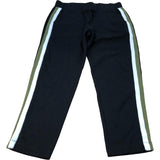 Baukjen Track Pants Size 12 Women's Black with Side Stripes