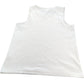 River Island Women's White Ribbed Tank Top UK XL Summer Casual Wear