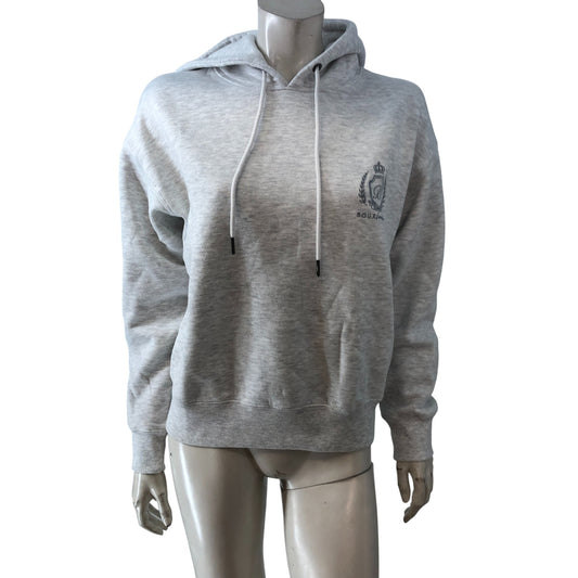 Boux Avenue Grey Marl Mix Hoodie UK8 Women's Casual Sweatshirt