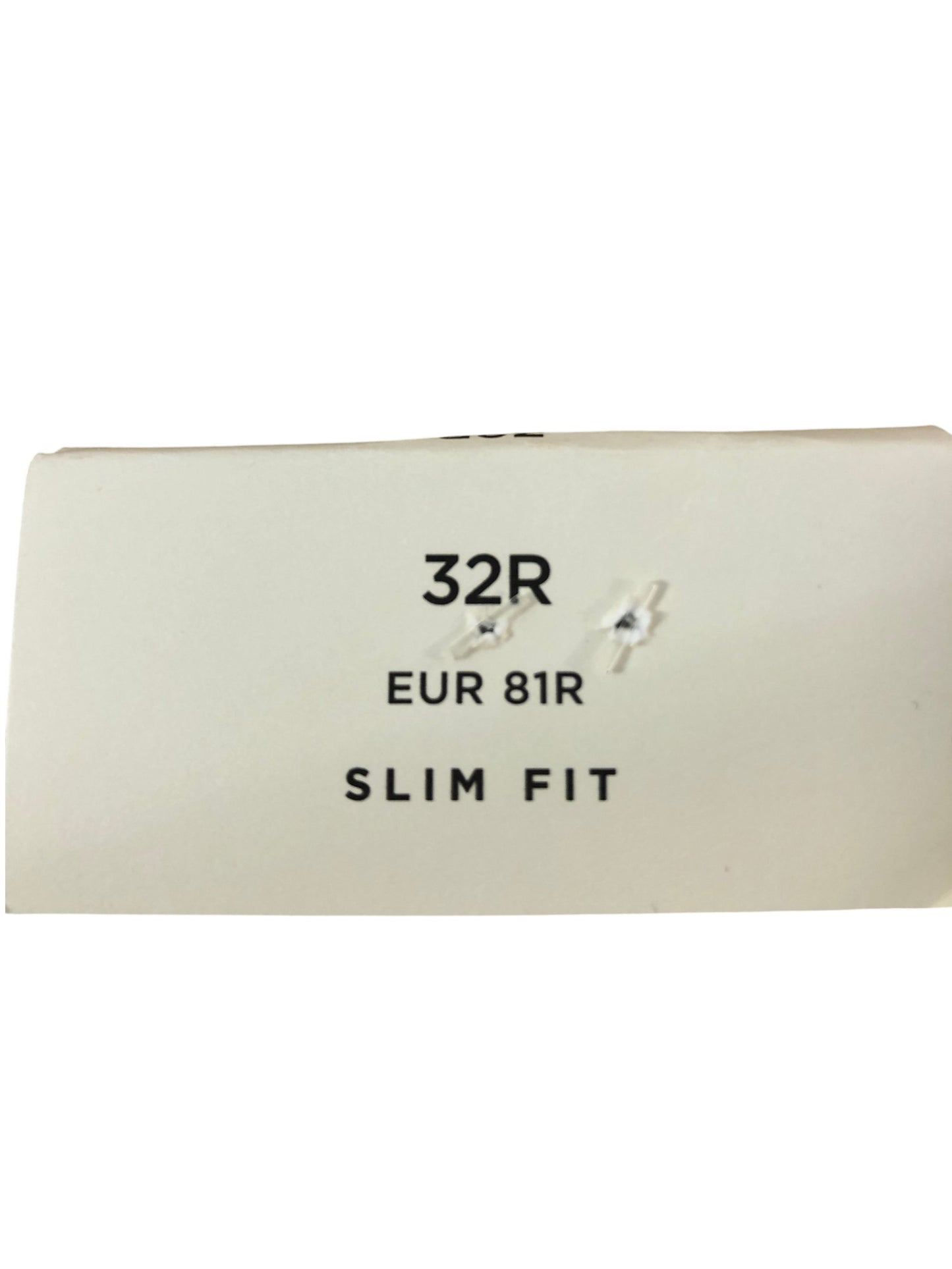 River Island Slim Fit Trousers UK32 32 Inch Waist White Men's Casual Shorts