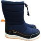 Mountain Warehouse Waterproof Kids Boots Navy Insulated Snow Shoes Size 4