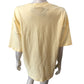 Apoh London Sunflowers T-Shirt UK10 Women's Cotton Relaxed Fit Yellow Top