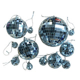 Festive Disco Ball Christmas Ornaments Set