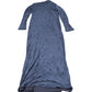 River Island Long Sleeve Dress Women's Crinkle Design Grey