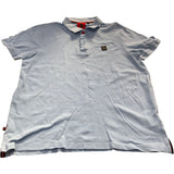 Luke 1977 Polo Shirt Men's Size XL Light Blue Cotton Short Sleeve