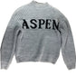 Branded Aspen Grey Knitted Sweater Ribbed Design UK 8