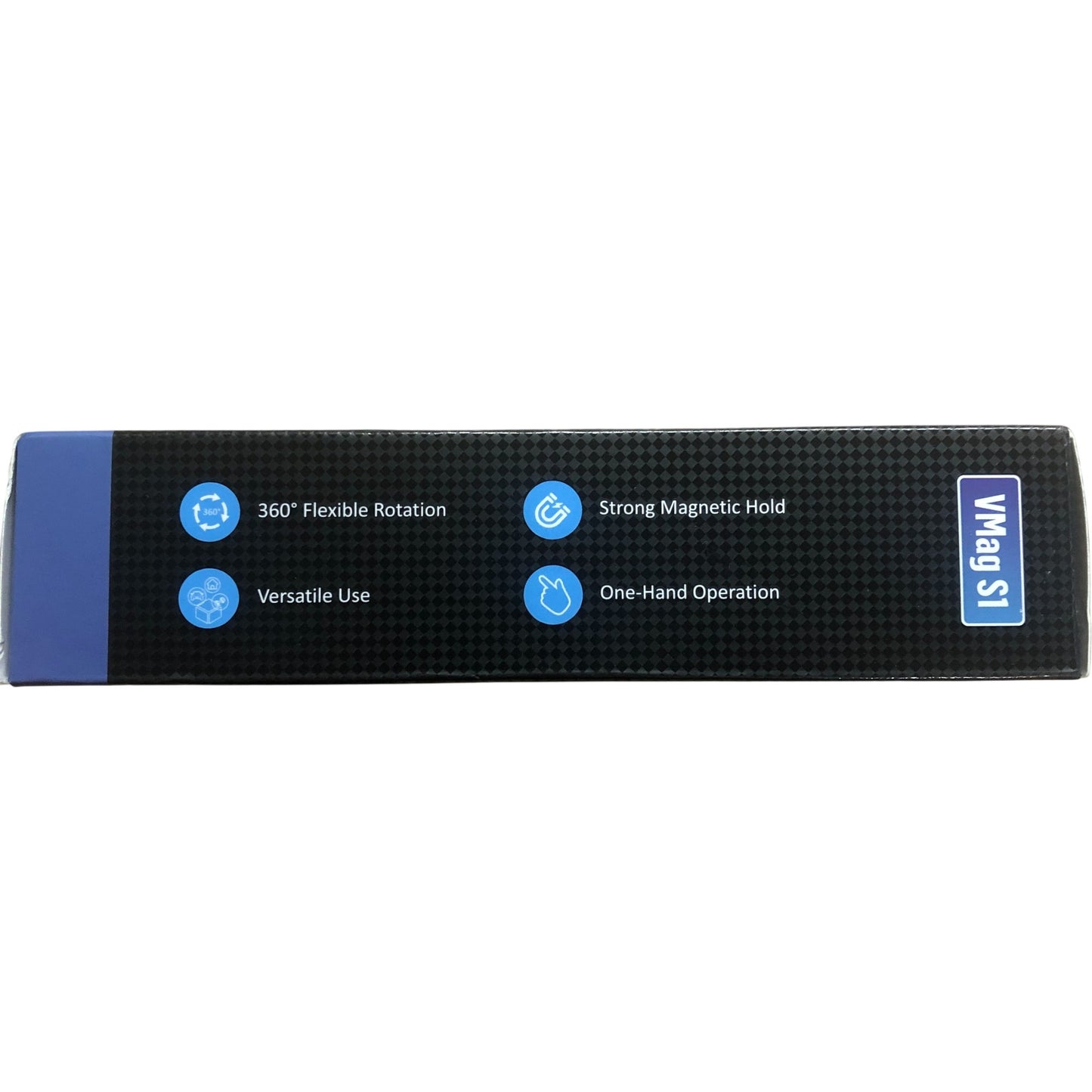 MS5XTILY Vacuum Magnetic Phone Holder K007 360 Degree Flexibility Black Modern