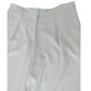 River Island Trousers UK 16R Women's Plain White Stretch Wide Leg