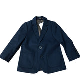 River Island Mini Boys Formal Blazer Jacket Navy Blue Smart Casual