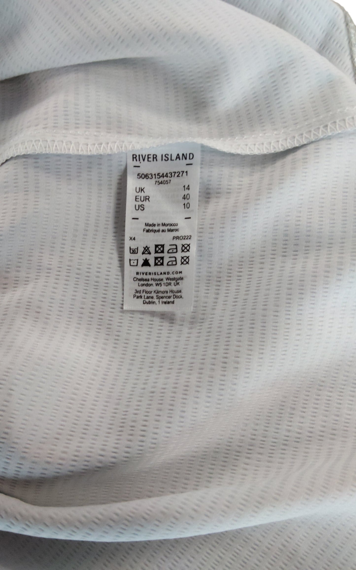 River Island Luxe Silver Tank Top UK14 Women's Sleeveless Shimmer Blouse