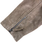 Branded Neutral Suede Jacket Size 18