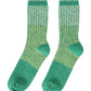 Green Glitter Supersoft Cosy Socks One size - Two Pack