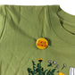 Parks Project Adventure Responsibly T-Shirt Cotton Green Casual Tee Size S- UK8