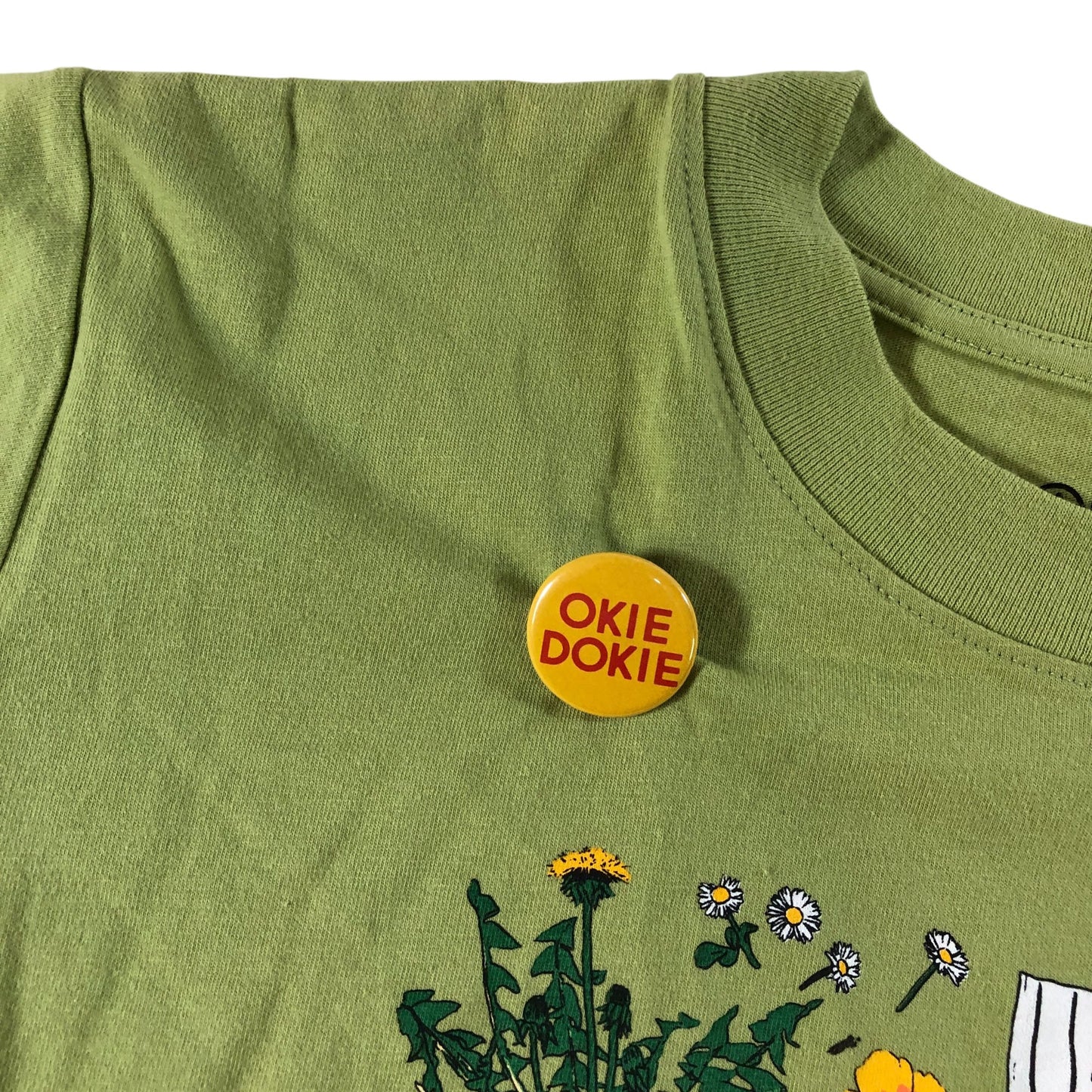 Parks Project Adventure Responsibly T-Shirt Cotton Green Casual Tee Size S- UK8