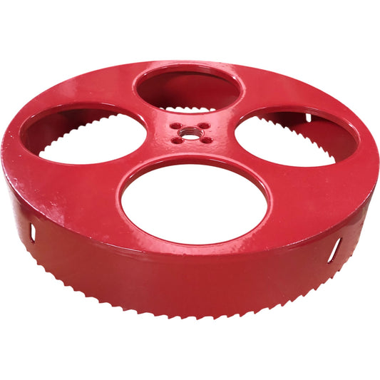 GUOQEE 225mm Metal Hole Saw Red Cutter Tool Power Tool Accessory New
