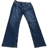 Crew Clothing Company Straight Fit Jeans UK12R Women's Denim Blue Cotton Blend