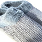 Women's Slippers Grey Faux Fur Lined Size 7