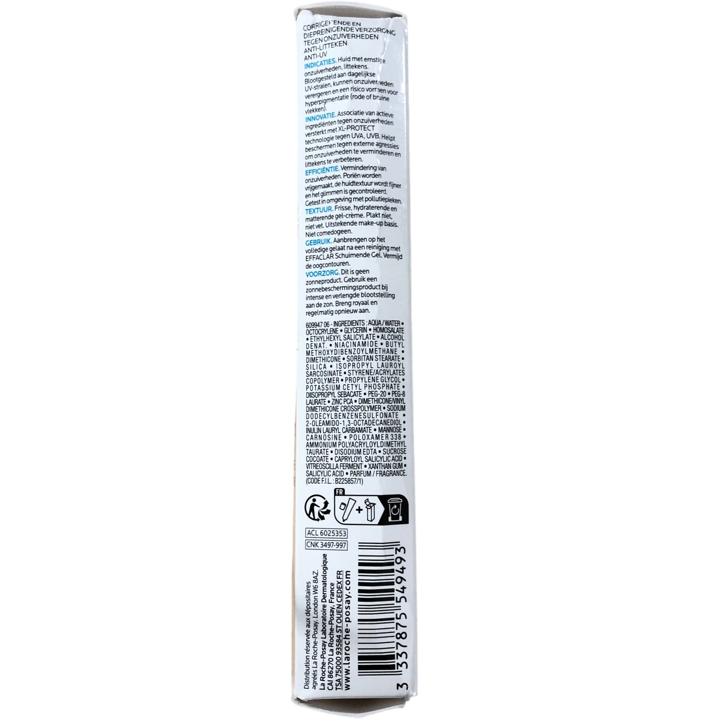 LA ROCHE-POSAY Effaclar Duo Plus SPF30 40ml Anti-Imperfections Skin Care