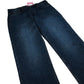 Bench Jeans 32W 30L Men's Straight Fit Cotton Blend Dark Blue Denim