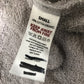 The White Company Small Grey Fleece Robe Women's Soft Plush Bathrobe Size 10