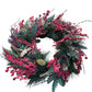 Orange & Cinnamon Wreath Decorative Seasonal Home Décor 20"