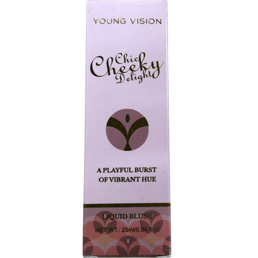Young Vision Liquid Blush Wand 25ml New Cheeky Delight Radiant Flush #5