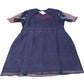 River Island Women's Beaded Dress Size UK12 Purple Sheer Short Sleeve Party Wear