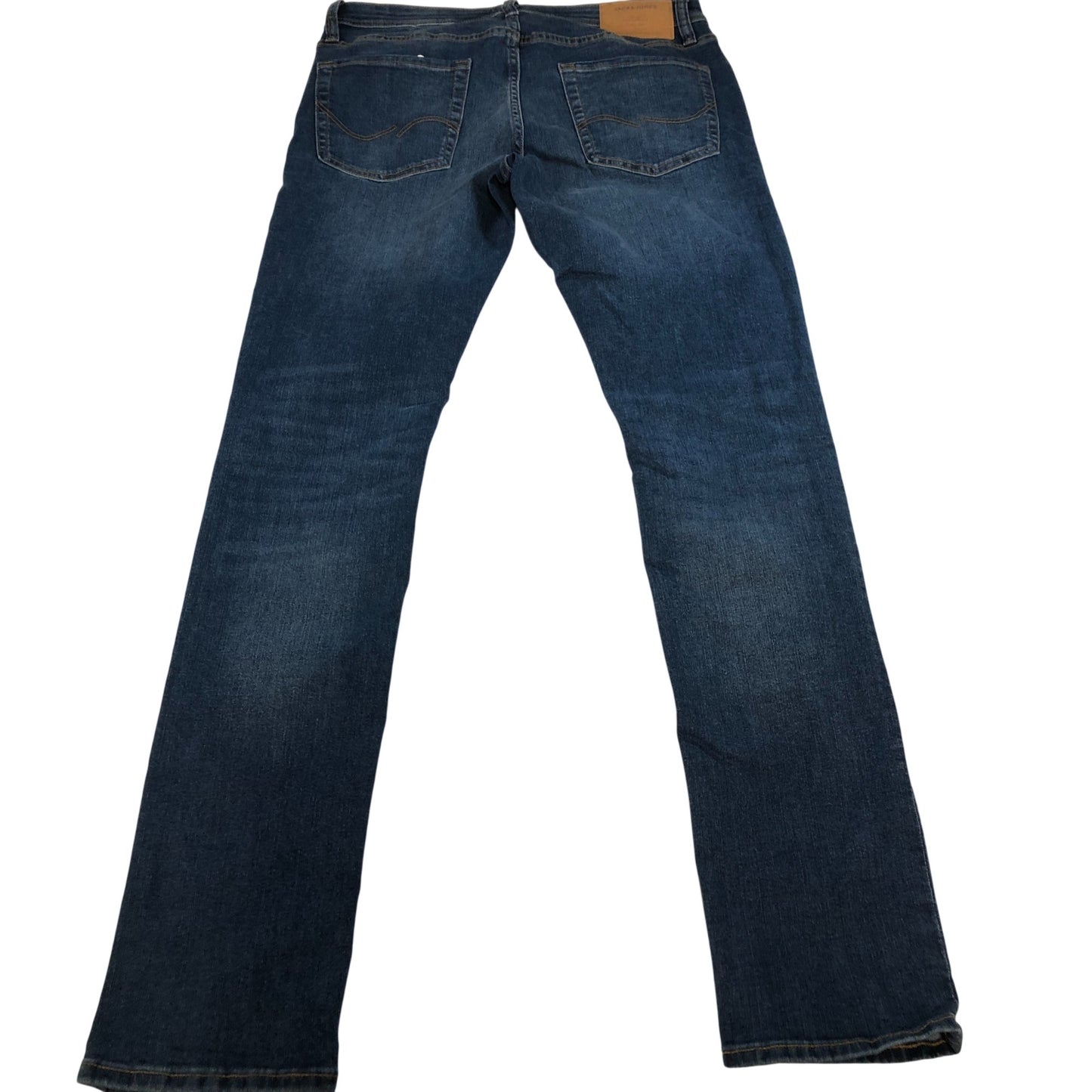 Jack &  Jones Jeans Men's Stretch Slim Fit Denim W32 L34 Blue Casual Wear