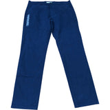 Men's Navy Cotton Stretch Chino Trousers W34 L31