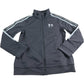 Under Armour Boys Track Jacket Grey Activewear Zip Up Sportswear 9-10 Years