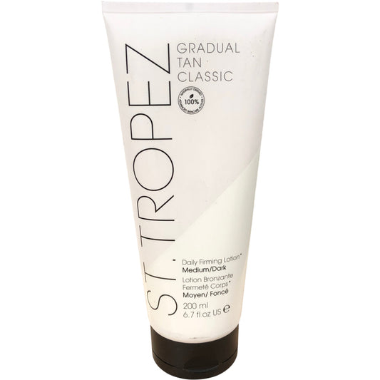 St Tropez Gradual Tan Classic Daily Firming Lotion Medium Dark 200ml Self Tanner