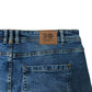Crosshatch Barbeck 36S Men's Slim Fit Jeans Dark Wash Denim Cotton