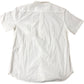Kangaroo Poo Men's Short Sleeve Button Up Shirt Cream Size M