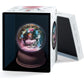 Little Big Room Ballerina Night Light Snow Globe Pink 14cm Children's Decor