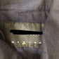 Men's Linen Shirt Size Medium Short Sleeve Navy Blue