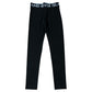 River Island Girls Leggings Age 9-10 Black Stretch Comfortable Casual Wear