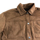 Brown Suede Jacket UK12 Women's