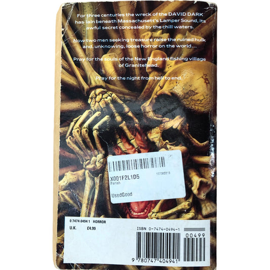 Graham Masterton The Pariah Horror Novel Paperback Book Used Good Condition