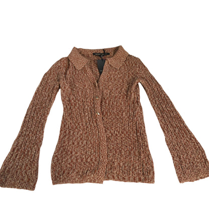 River Island Cardigan Women's Ribbed Knit Button Front Long Sleeve