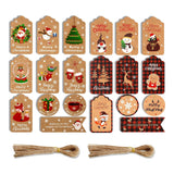 Christmas Gift Tags Set 150 Pcs Festive Craft Tags New DIY