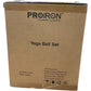 ProIron Yoga Ball Set 65cm Black and 25cm Pilates Ball Fitness Set