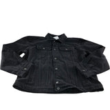Crew Clothing Company Denim Jacket XL Men's Black Button Up Casual Style