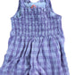 River Island Girls Purple Plaid Size 3-4 Years Summer Casual Style