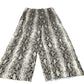 River Island Python Print Trousers Women's Fashion Trousers Wide Leg UK Large