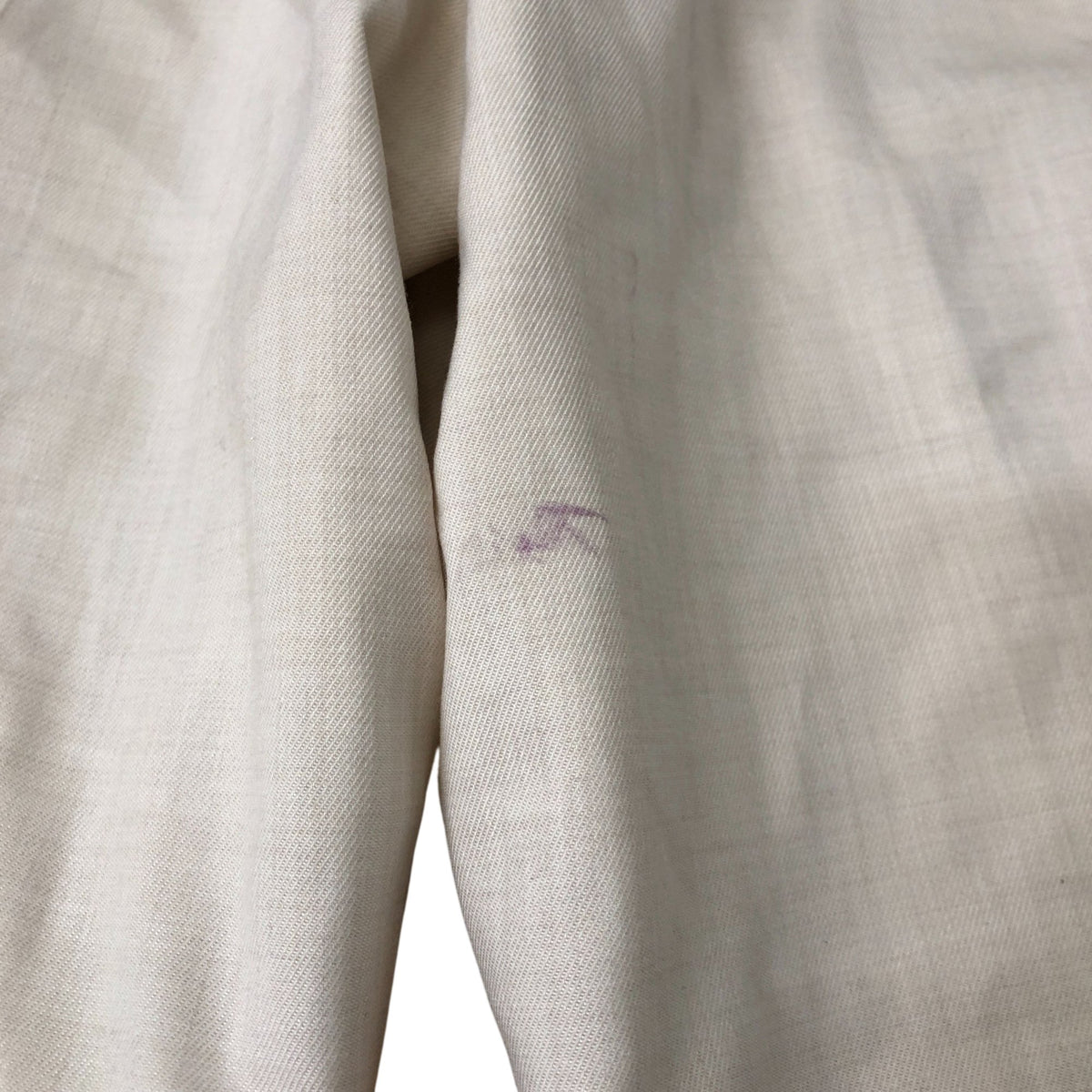 Men's Beige Tailored Fit Formal Style Trousers with Cuffs 36"