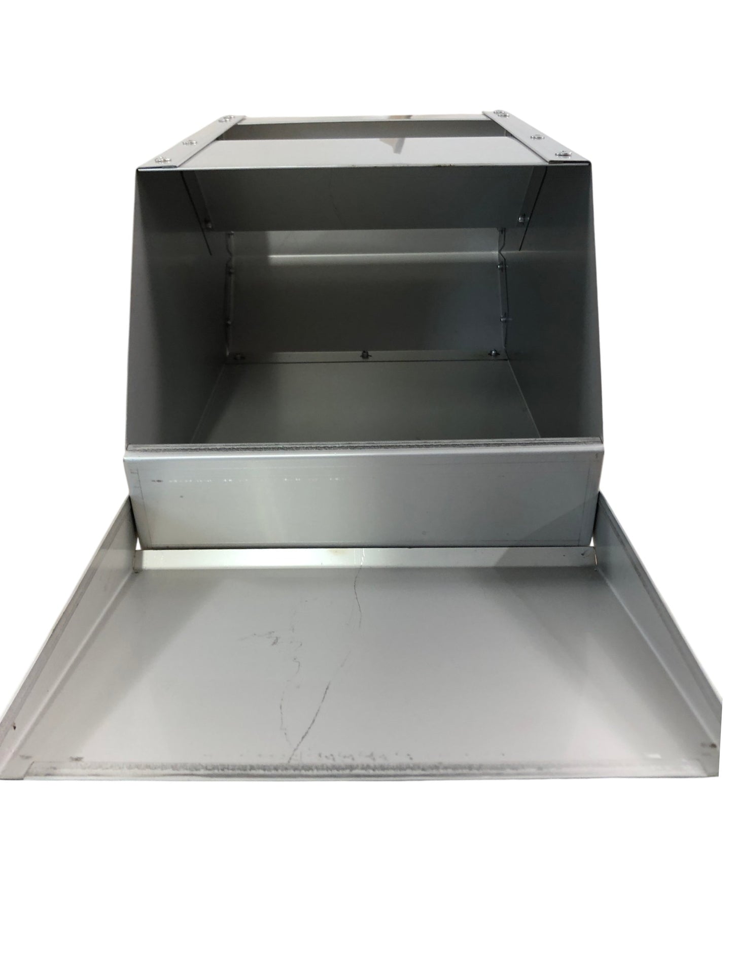 Heavy Duty Metal Storage Drawer Unit Modern Organiser Container Silver New