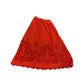 River Island Women's UK6 Red Boho Maxi Skirt with Embroidery