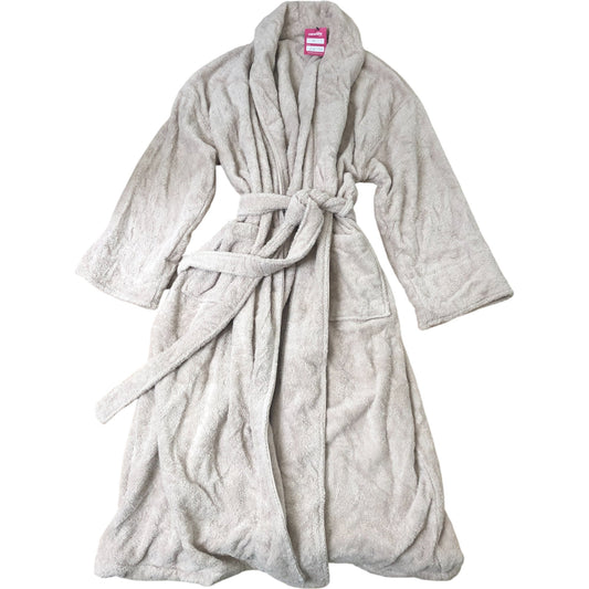 The White Company Organic Cotton Size 12 Robe Ladies Soft Cosy Style Beige